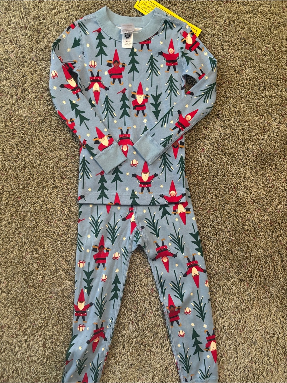 Hanna Andersson Kids Holiday HannaJams Holiday Harvest Pajama Set - Sz 4T NWT